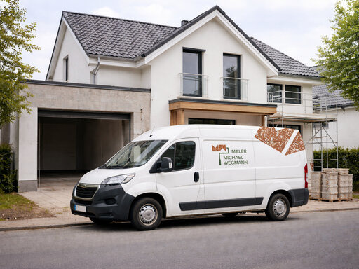 Maler Michael Wegmann Autobeschriftung